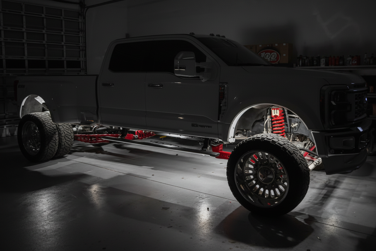 F-350 Build Shot - Cleaned